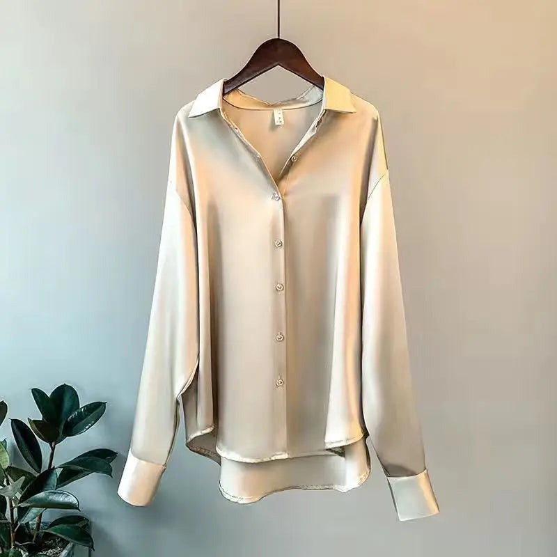 Celenza | Chemise Casual Élégante à Col Roulé