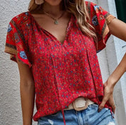 Kataleya | Versatile Short-Sleeve Blouse