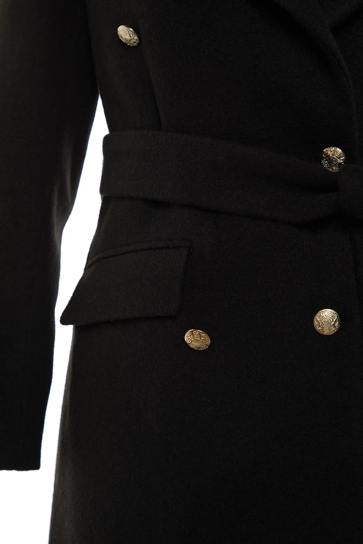 Loryna | Elegant Double-Breasted Coat