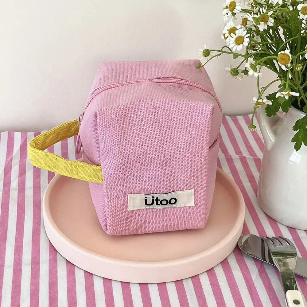 Solana | Trousse de maquillage en toile compacte