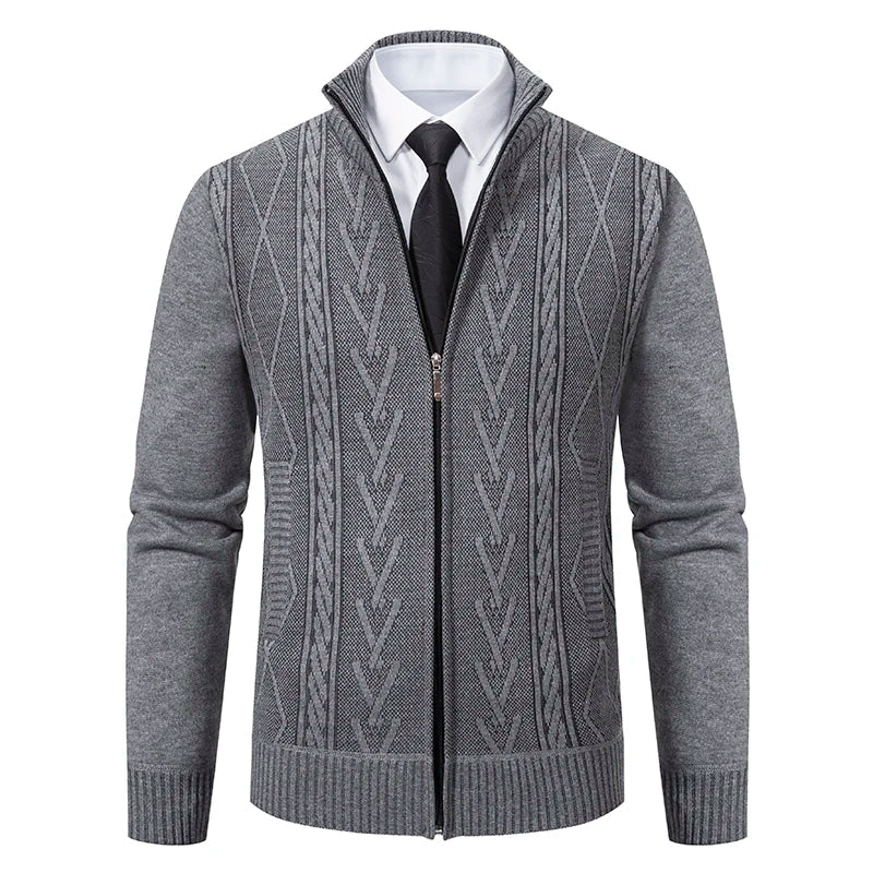 Michael | Elegant men's jacket with zipper