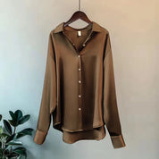 Celenza | Chemise Casual Élégante à Col Roulé