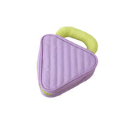 Bailee | Trousse de maquillage en triangle de couleur contrastée