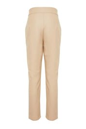 Diana | Elegant bukse i imitert skinn