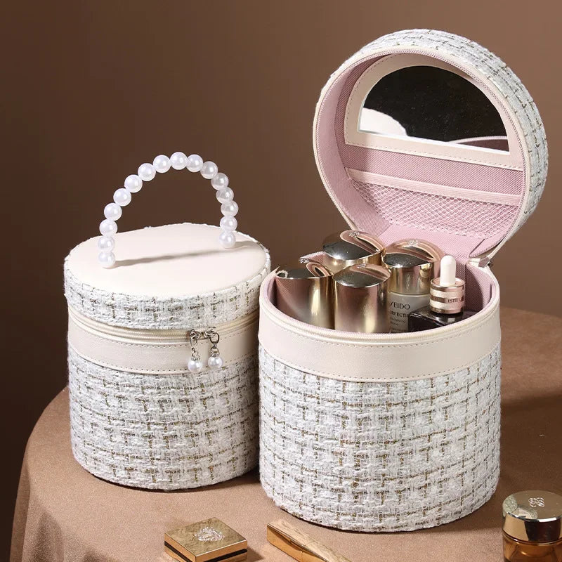 Lydia | Elegant, Portable, and Travel-Friendly Makeup Bag