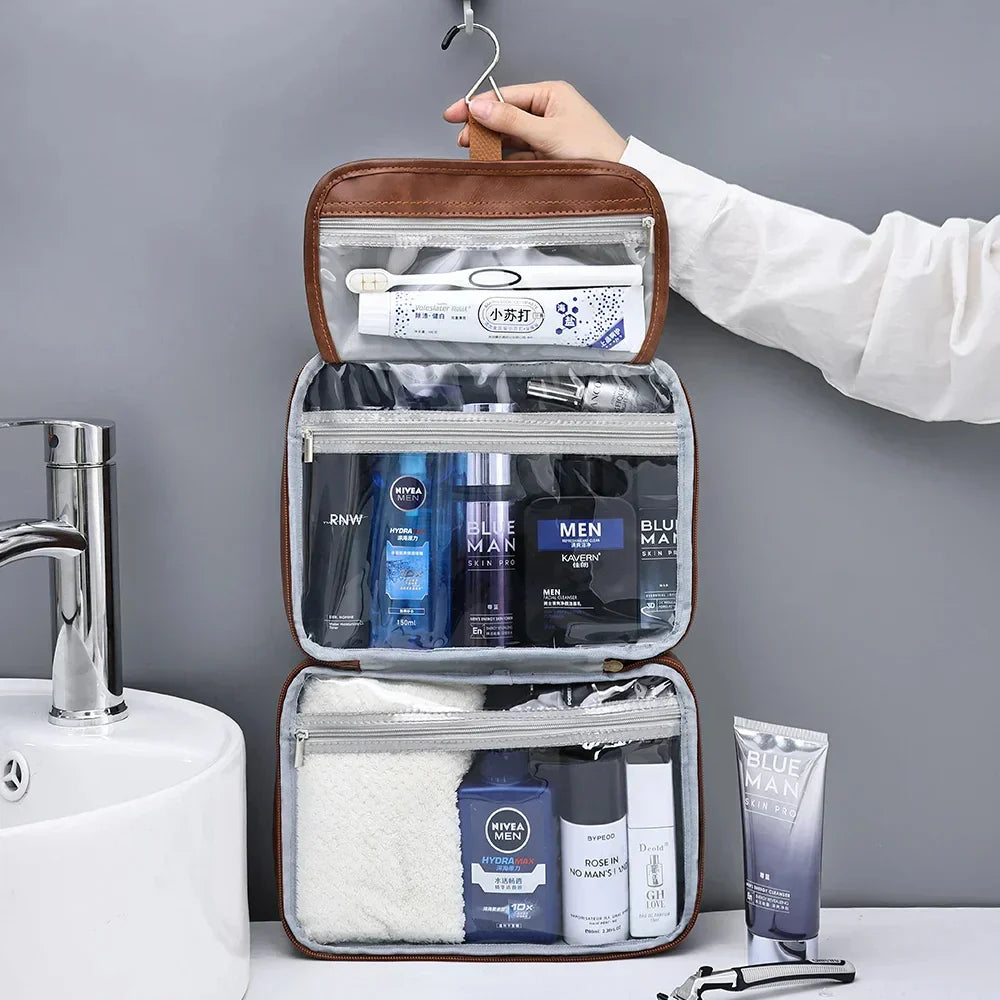 Lilianna | Practical and Convenient Multi-Layer Cosmetic Bag