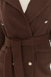 Loryna | Elegant Double-Breasted Coat
