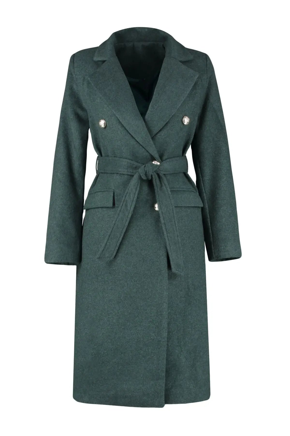 Loryna | Elegant Double-Breasted Coat