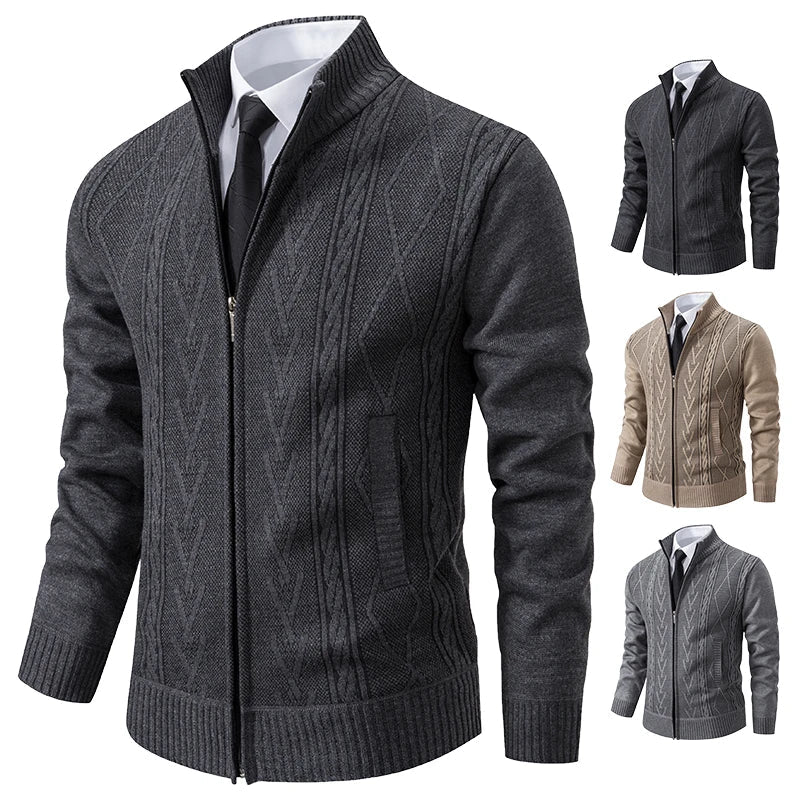 Michael | Elegant men's jacket with zipper