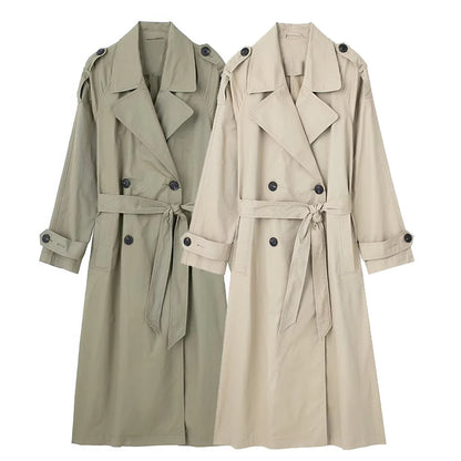 LYRA | Trench Élégant Long