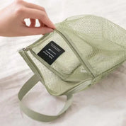 Eliza | Sac de toilette et de douche en maille légère