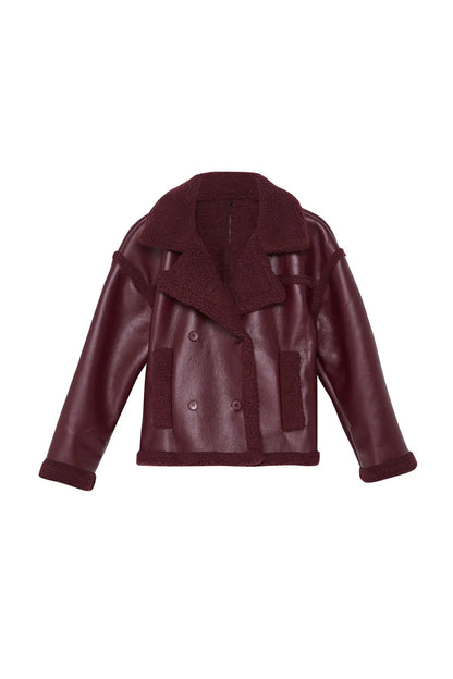 Aria | Veste en Simili Cuir