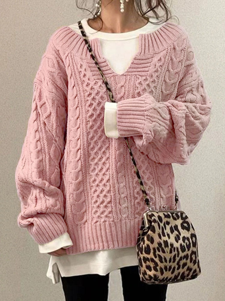 Emilia | Pull en maille épaisse et douillet pour un look intemporel