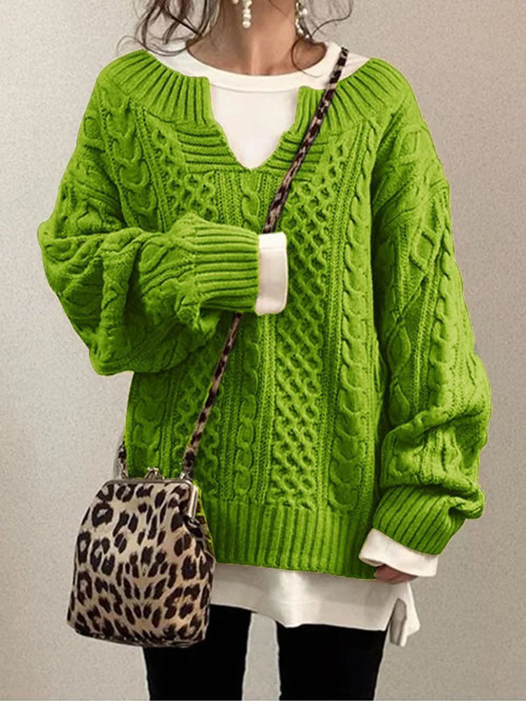 Emilia | Pull en maille épaisse et douillet pour un look intemporel