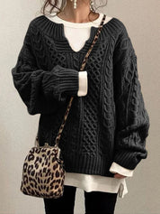 Emilia | Pull en maille épaisse et douillet pour un look intemporel