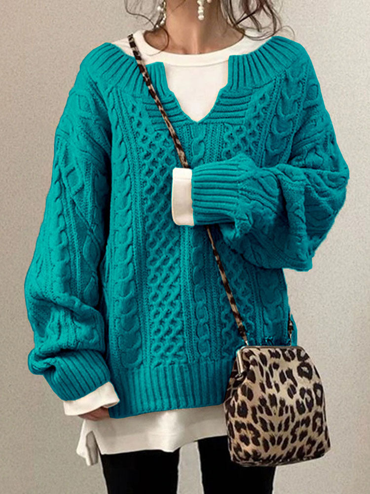 Emilia | Pull en maille épaisse et douillet pour un look intemporel