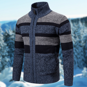 Diederik | Warm Striped Style Sweater for Men