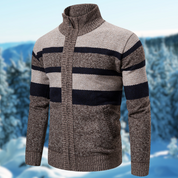 Diederik | Warm Striped Style Sweater for Men