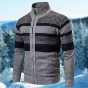 Diederik | Warm Striped Style Sweater for Men