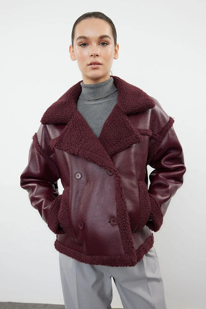 Aria | Veste en Simili Cuir