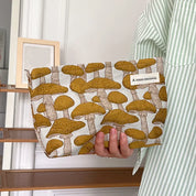 Ellie | Makeup bag with cute mushroom pattern