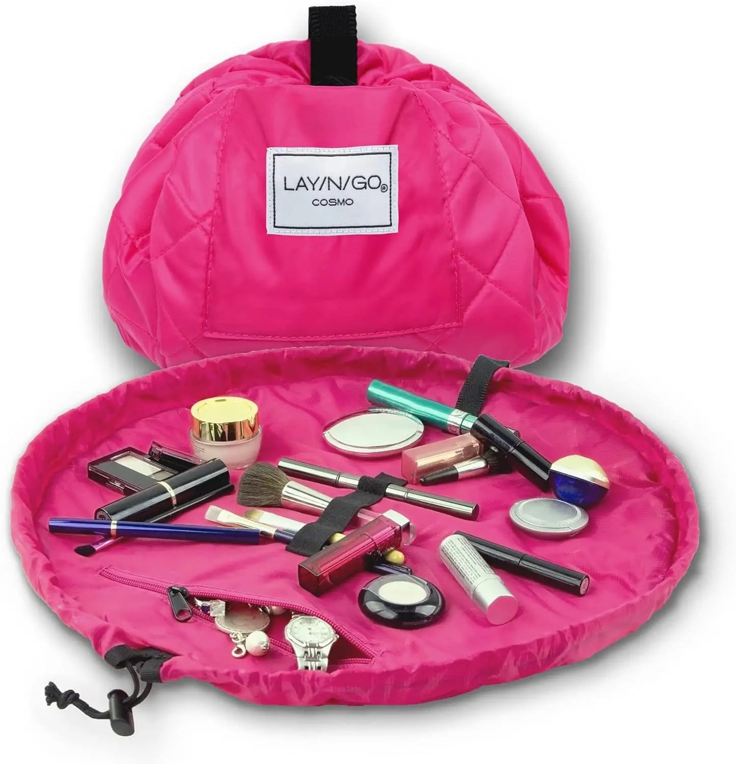 Layla | Elegant and versatile makeup bag with quick access