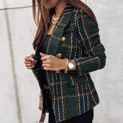 ABBEY | Elegant rutete blazer
