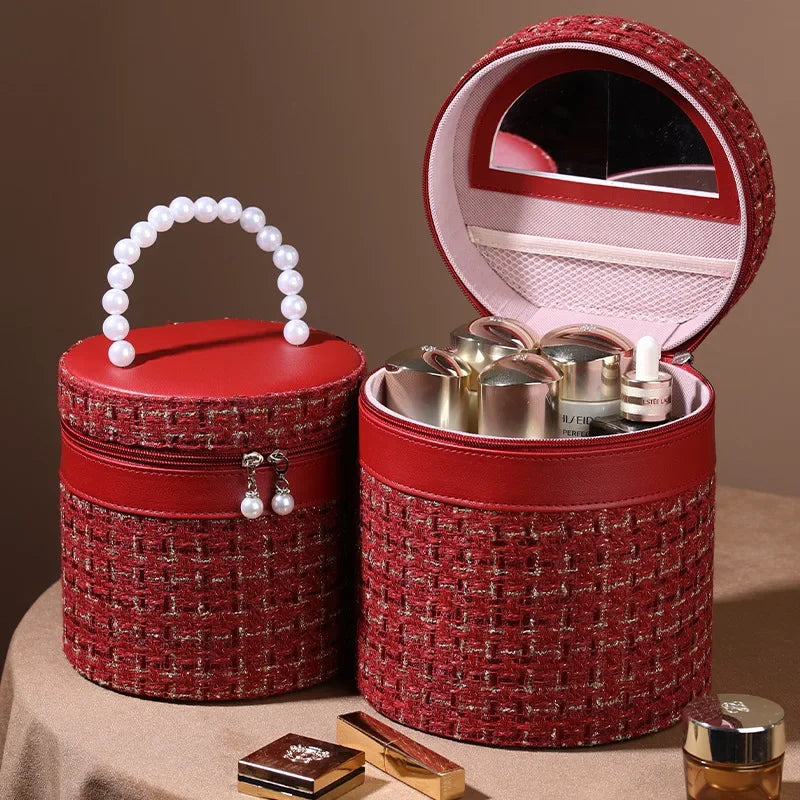 Lydia | Elegant, Portable, and Travel-Friendly Makeup Bag