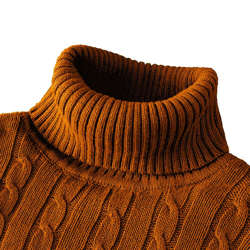 David | Casual turtleneck with chic pattern