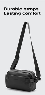Sac à bandoulière urbain minimaliste et imperméable BANGE pour les déplacements et les voyages 5