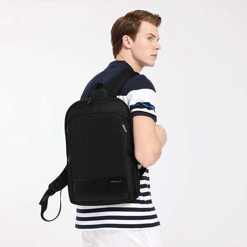 Sac à dos Bange pour ordinateur portable 15 pouces, ultra fin, extensible, antivol, pour homme 1