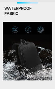 Sac à dos Bange pour ordinateur portable 15 pouces, ultra fin, extensible, antivol, pour homme 7