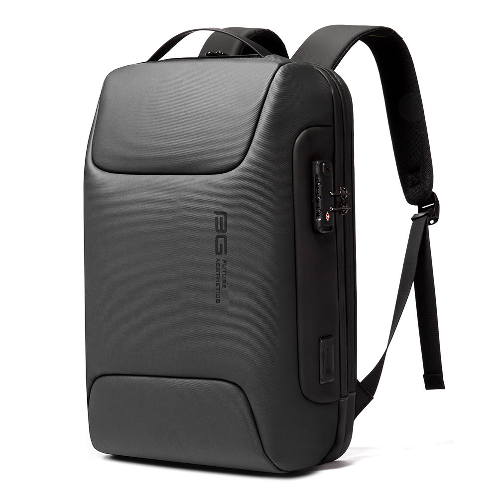 Sac à dos antivol BANGE avec port de chargement USB, sac à dos professionnel léger pour hommes et femmes 6