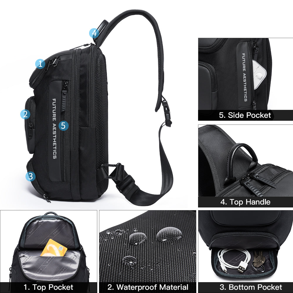 Sac à dos antivol Bange Fashion pour homme ou femme 5
