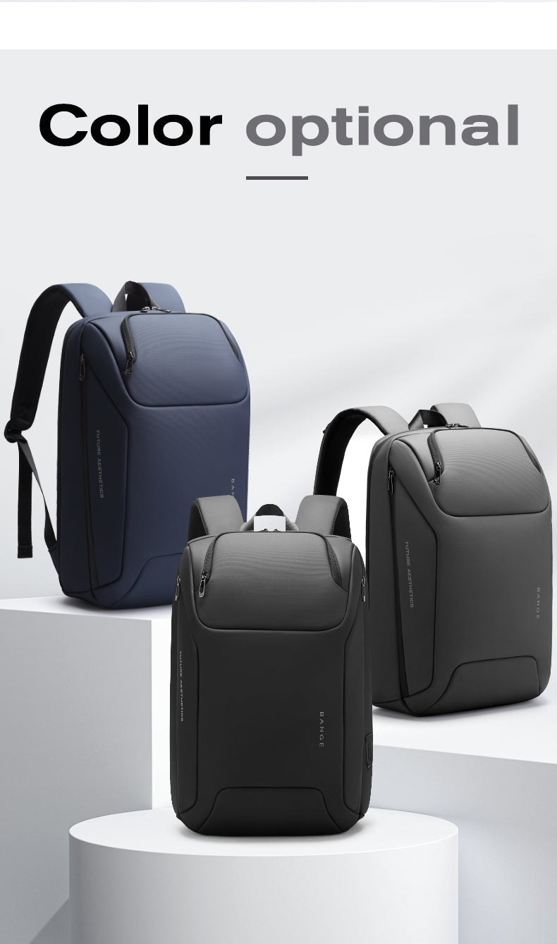 Sac à dos d'affaires minimaliste BANGE avec port USB 5
