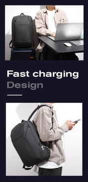 Sac à dos d'affaires minimaliste BANGE avec port USB 7