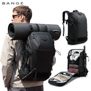 Sac à dos d'extérieur imperméable BANGE 2025 pour la randonnée, le camping et les voyages 0