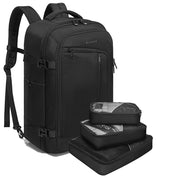 Sac à dos de voyage BANGE, sac week-end de 40 litres avec homologation FAA (sac à dos à 3 compartiments) 0
