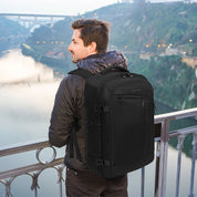Sac à dos de voyage BANGE, sac week-end de 40 litres avec homologation FAA (sac à dos à 3 compartiments) 6
