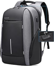 Sac à dos de voyage léger BANGE, sac à dos pour ordinateur portable 15,6 pouces, sac à dos de travail tendance pour un usage quotidien pour hommes et femmes 8