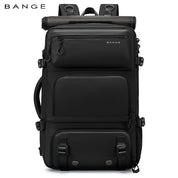 Sac à dos de voyage multifonctionnel BANGE avec protection antivol amovible et compartiments à chaussures 12