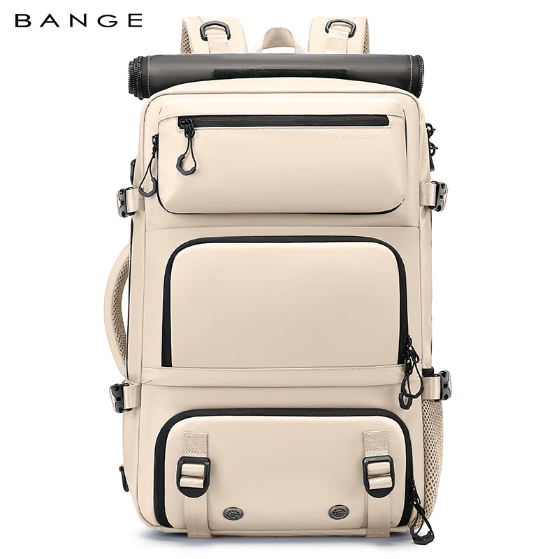 Sac à dos de voyage multifonctionnel BANGE avec protection antivol amovible et compartiments à chaussures 13