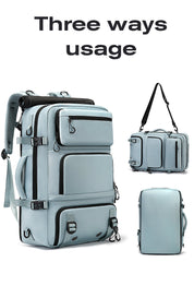 Sac à dos de voyage multifonctionnel BANGE avec protection antivol amovible et compartiments à chaussures 8