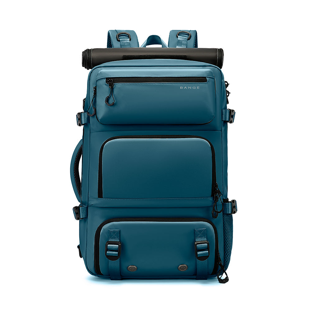 Sac à dos de voyage multifonctionnel BANGE avec protection antivol amovible et compartiments à chaussures 9