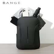 Sac à dos élégant et étanche pour ordinateur portable BANGE, pour les déplacements urbains, avec port USB et ordinateur portable de 15,6 pouces 0
