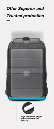 Sac à dos ergonomique et étanche pour ordinateur portable, idéal pour les voyageurs d'affaires, offre spéciale 3