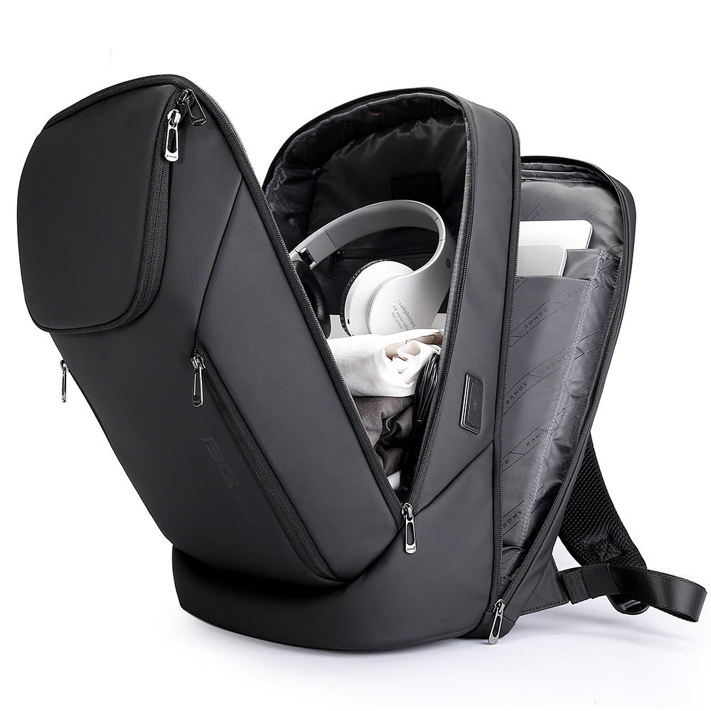 Sac à dos étanche BANGE Business pour ordinateur portable 15,6 pouces avec chargement USB 4