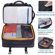 Sac à dos extensible imperméable pour voyage d'affaires BANGE, approuvé pour les vols, bagage à main 3
