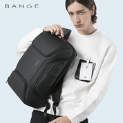 Sac à dos pour ordinateur portable 15,6 pouces BANGE avec port de chargement USB pour homme 1