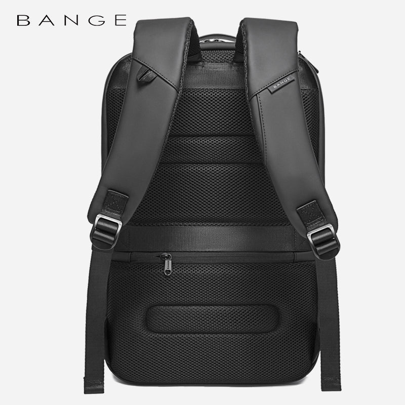 Sac à dos pour ordinateur portable 15,6 pouces BANGE avec port de chargement USB pour homme 4